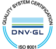 ISO 9001 DNV GL Certification Mark